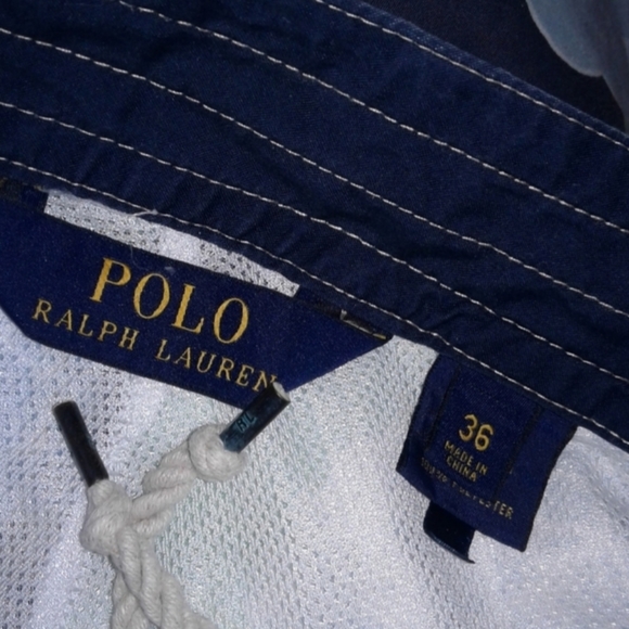 Polo Ralph Lauren Mens Size 36 L XL TATTOO Dragon Swim board Trunk Shorts - Picture 4 of 4